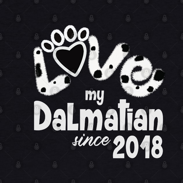 Love my dalmatian since 2018 by ArteriaMix